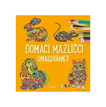 omalovánky Domácí mazlíčci - omalovánky - Julie Bezděková