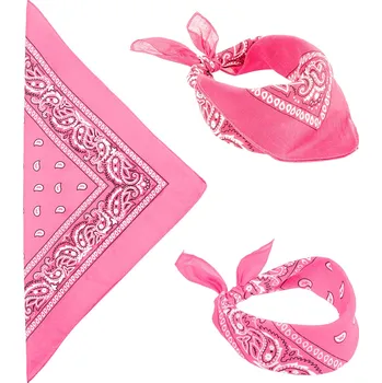 Karnevalový kostým Růžový šátek na hlavu