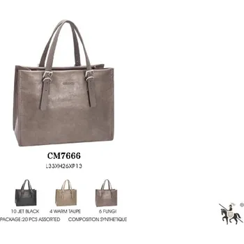 Módní doplněk Dámská kabelka David Jones CM7666 barva černá BLACK černá