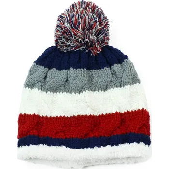 Čepice Čepice s kožešinovou podšívkou - šedá