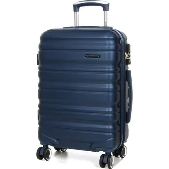 Malý kabinový kufr s expandérem ABS,TSA 40l Worldline 628 tmavě modrá