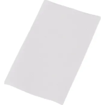 Nažehlovací záplaty 7,5x12,5 cm bílá 10 ks