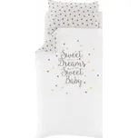 TRÄUMELAND povlečení 100/135 + 40/60 Sternentraum gelb