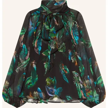 Dámská halenka Marc Cain Dámská Halenka S Vázačkou, 556 dark jade green, 38