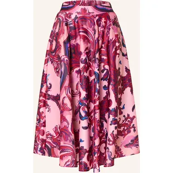 Dámská sukně Miss Goodlife Dámská Saténová Sukně, růžová / tmavě červená /...