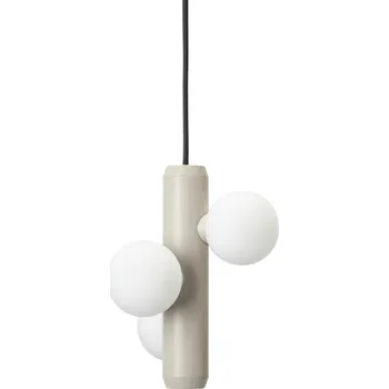 FEST Amsterdam Béžové kovové závěsné světlo Kaktee