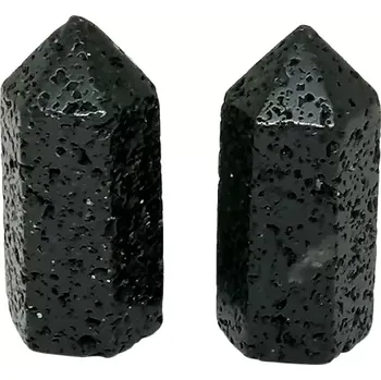 Přírodní kámen Špice z černého lávového kamene, cca 3,5 cm