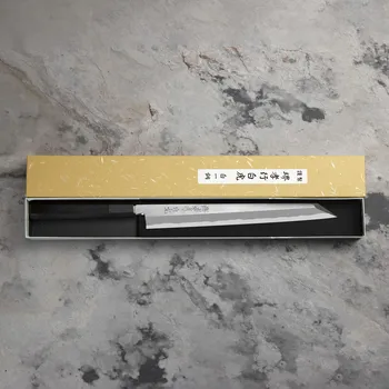 Kuchyňský nůž SAKAI TAKAYUKI Byakko 27 cm - japonský nůž Kiritsuke z vysokouhlíkové oceli s pouzdrem