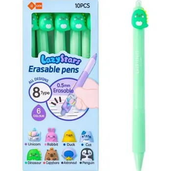 Gumovací gelové pero Dino