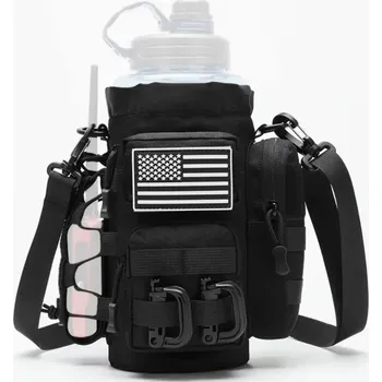 Opasková IFAK brašna PRO na lahev s ramenními popruhy Barva: černá
