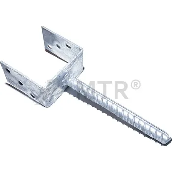 MTR Patka kotevní úzká žárový pozink Varianta: Patka kotevní úzká U 60x60x100x4mm žár. Zn