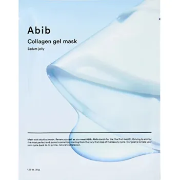 Pleťová maska Abib Sedum Jelly Collagen Gel Mask ( 4 ks ) - Zpevňující plátýnková maska