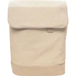 Světle šedohnědý dámský batoh s texturou Mandy