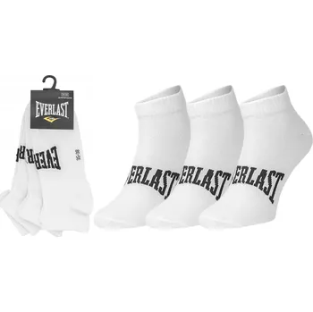 Pánské ponožky EVERLAST ZAKOSTKI 3 PAK BIAŁE E-SKQ001-02 43-46 Velikost: 43-46