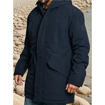 Sinsay - Kabát s kapucí - námořnická modrá - 297EU-59X - 297EU-59X-L