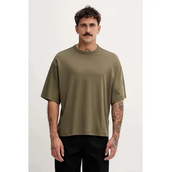 Pánské tričko Bavlněné tričko adidas Soft Lux KB8094 zelená 78X, vel. XL