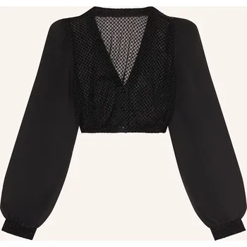 Waldorff Dámská Dirndl Halenka, černá, 32