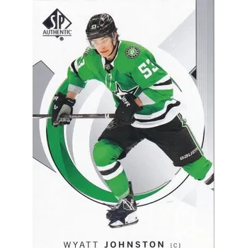 Sběratelská karetní hra řadová karta WYATT JOHNSTON 24-25 SP Authentic číslo 35