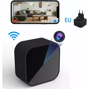 Digitální kamera Adaptér do zásuvky se skrytou Full HD WiFi kamerou - AC100