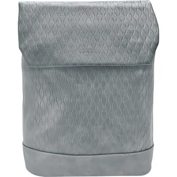 Středně šedý dámský batoh se vzorem Polly