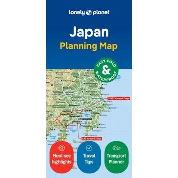 Lonely Planet Japan Planning Map - Lonely Planet