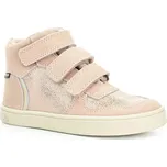 Bundgaard Nero Mini Old Rose Glitter celoroční kotníkové barefoot boty Velikost boty (EU): 27, Vnitřní délka boty: 177, Vnitřní šířka boty: 68