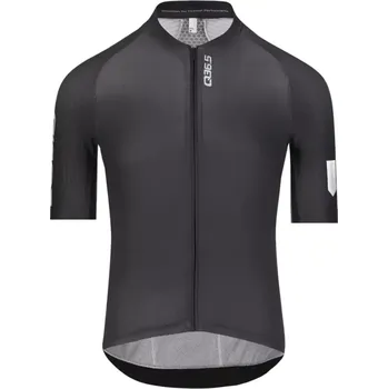 cyklistický dres Q36.5 Cyklistický dres s krátkým rukávem - GREGARIUS PRO SIGNATURE - černá