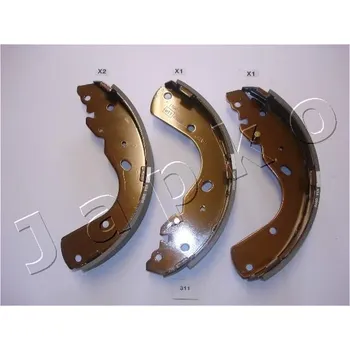 Brzdová čelist Sada brzdových čelistí JAPKO 55311