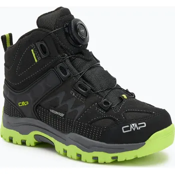 Dětská treková obuv Dětské trekové boty CMP Kiruna Mid Fitgo Fleece Wp lead/acid