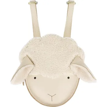 Městský batoh DONSJE AMSTERDAM Kožený batůžek Exclusive Classic Lammy "Cream Leather" Donsje