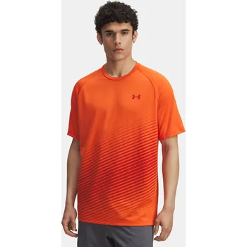 Under Armour Pánské tričko UA Tech Fade SS-ORG 6005916-844 Oranžová SM
