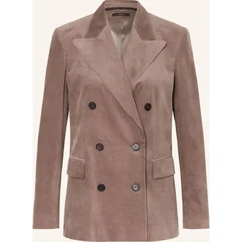 Dámské sako Windsor. Dámský Manšestrový Blejzr, hnědá, 38