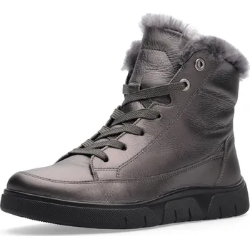 Dámská zimní obuv ARA dámské kotníkové boty z hladké kůže anthrazitové | 12-24440-11 Rom Velikost: 41