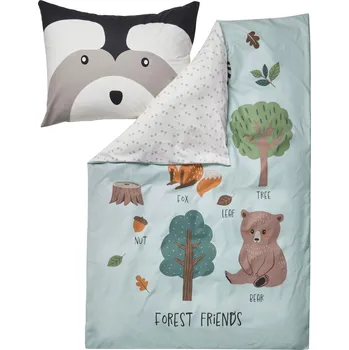 Povlečení LIVARNO® Dětské povlečení, 140 x 200 cm, 70 x 90 cm (zelená)