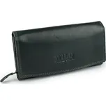 Dámská kožená peněženka 10x19 cm