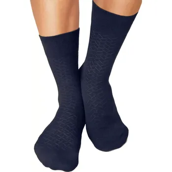 Sada pánského spodního prádla Pánské ponožky 004 04 - NOVITI tmavě modrá 43/46