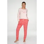 TIMO Timo | Dámské bavlněné pyžamo Dogs Pink - 2XL / 09