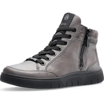 Dámské tenisky ARA dámské kotníkové boty z hladké kůže šedé | 12-24451-97 Rom Velikost: 39