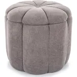 Taburet Tup s úložným prostorem šedý