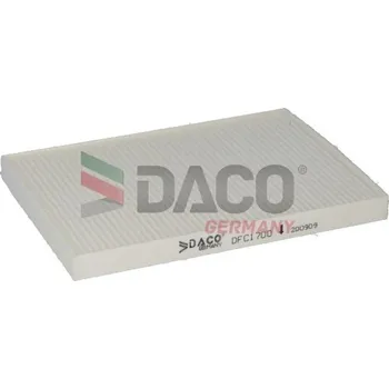 Ventilátor topení a klimatizace Kabinový filtr DACO DFC1700