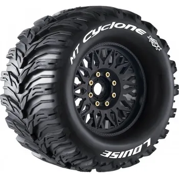 RC náhradní díl MT-CYCLONE SPORT 1/8, 0 a 1/2 offset 17mm odnímatelný hex, Černé disky, 2 ks