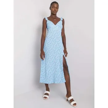 Oblečení a móda Dámské šaty s rozparkem Hilaire RUE PARIS modré