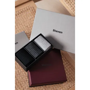 Sada pánského spodního prádla Ponožky Steven art.175/1 Boxy pánské A'3 41-46 mix barev 1 41-43