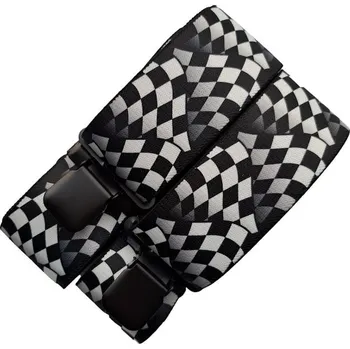 Kšandy Pánské kšandy široké s motivem závodní