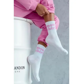 Dámské ponožky Dámské bavlněné ponožky Mon Cheri Milena, bílá 37-41 i170_M0200150F01