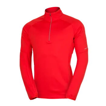 Pánské oblečení Northfinder Pánský technický lyžařský svetr pro aktivní sport BARNEY, oranžová, L