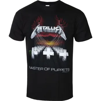 Pánské oblečení Tričko metal pánské Metallica - Master of Puppets - ROCK OFF - RTMTLTSBMAS METTS05MB - XL