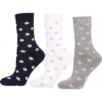 Pánské ponožky Ponožky Moraj CSL300-344 Lurex směs barev 38-41