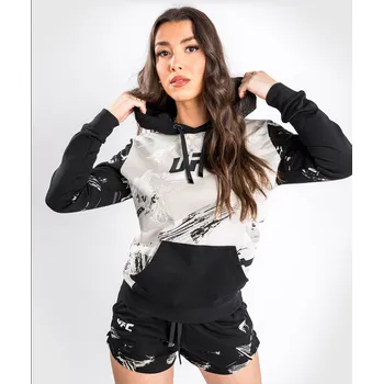 Oblečení a móda Dámská mikina VENUM UFC Authentic Fight Week 2.0 - bílo/černá - VNMUFC-00125-040 Velikosti: M