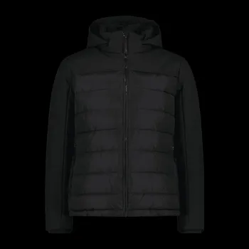CMP pánská zimní bunda s kapucí sportovní zateplená černá (34K0147/U901) pánské 56
